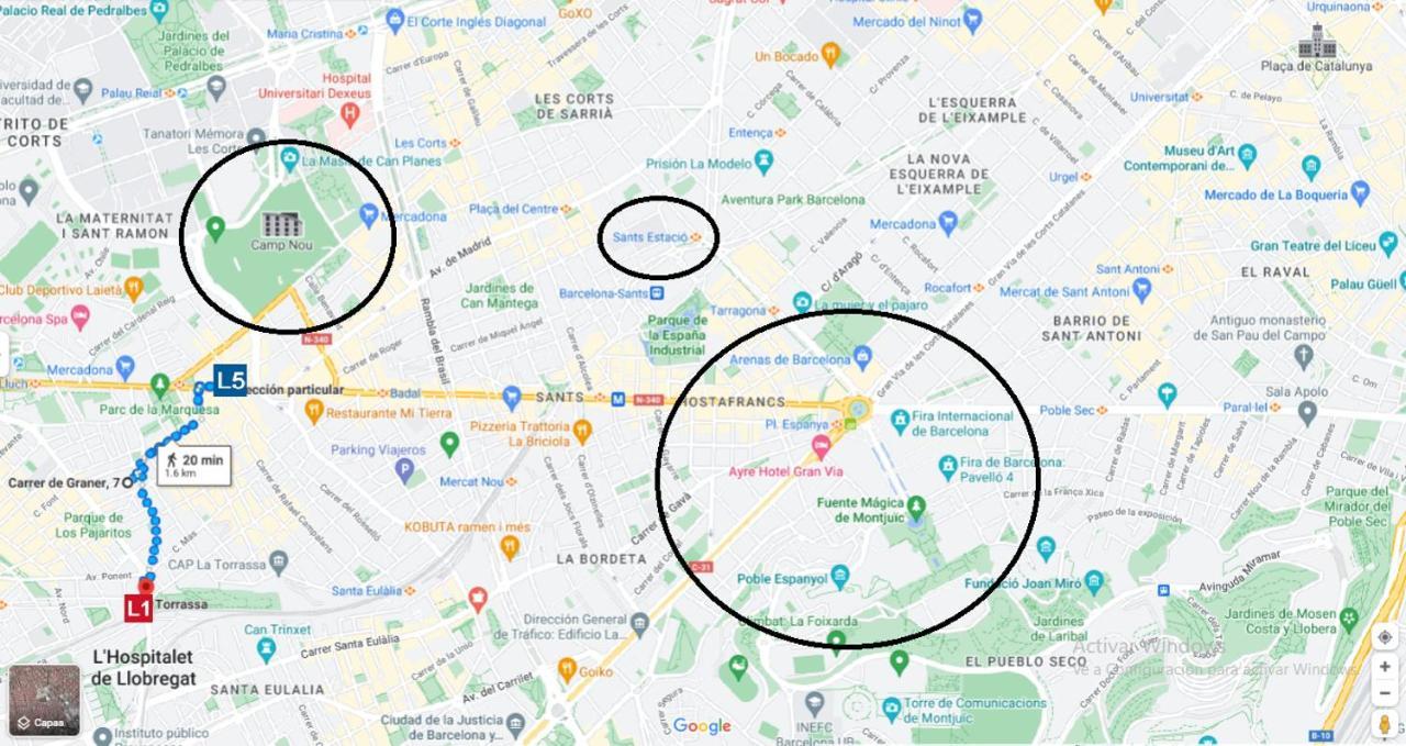 Apartaments B O D Collblanc L'Hospitalet de Llobregat Dış mekan fotoğraf